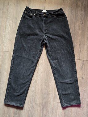 L.L. Bean • Sz 14 • Black • 100% Cotton Jeans
